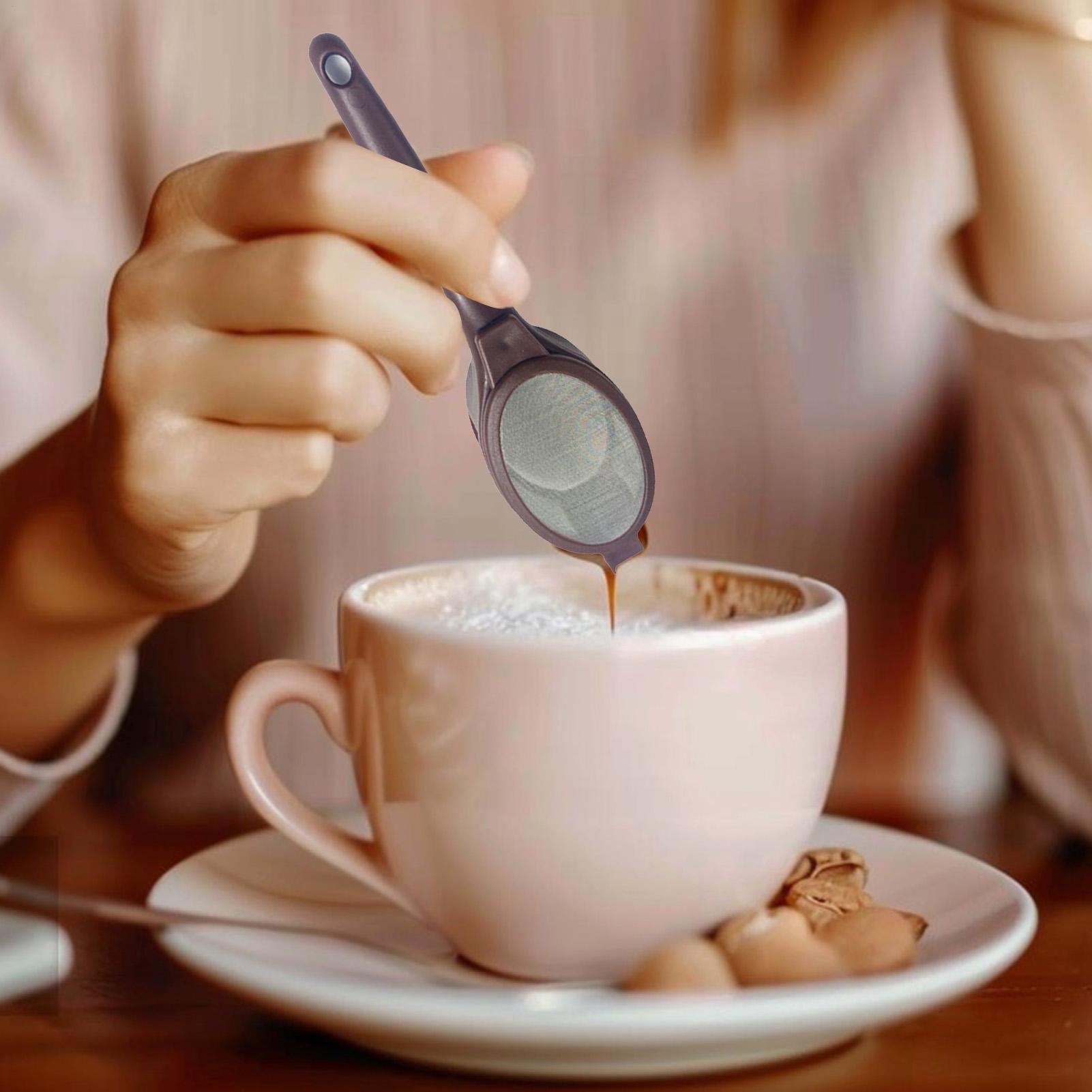 Coffee Tea Infuser - Strainer Spoon Tea Infuser Portable Mesh