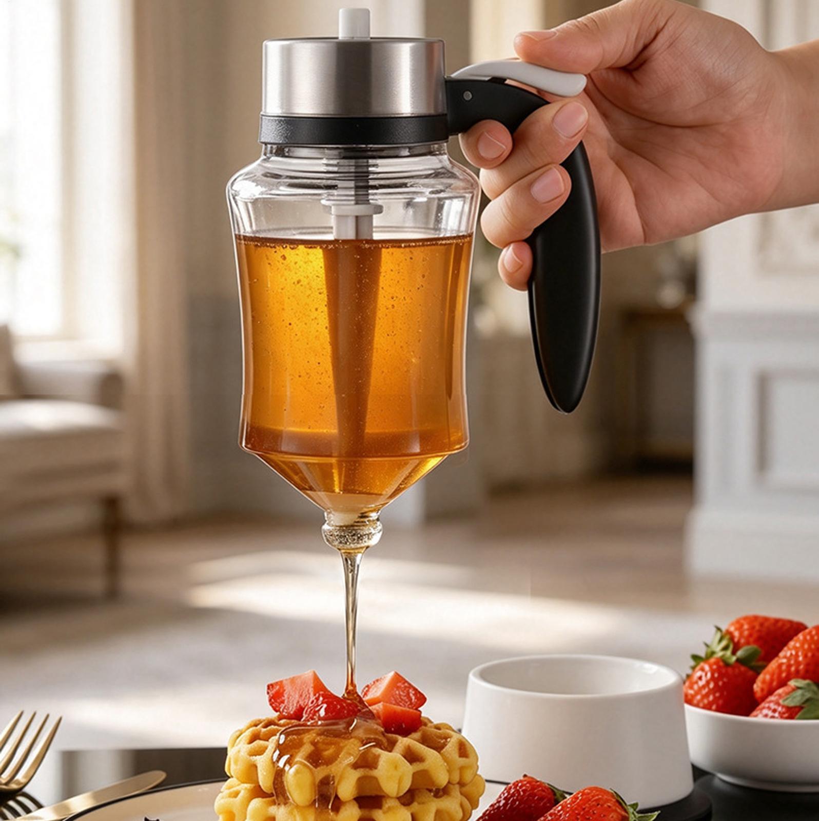 Dispenser Coffee And Tea - Honey Dispenser Jar 300ml No Drip