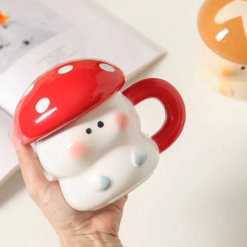 Cute Mushroom Mug Exquisite Ce - Coffee Tea Or ulasan dan harga