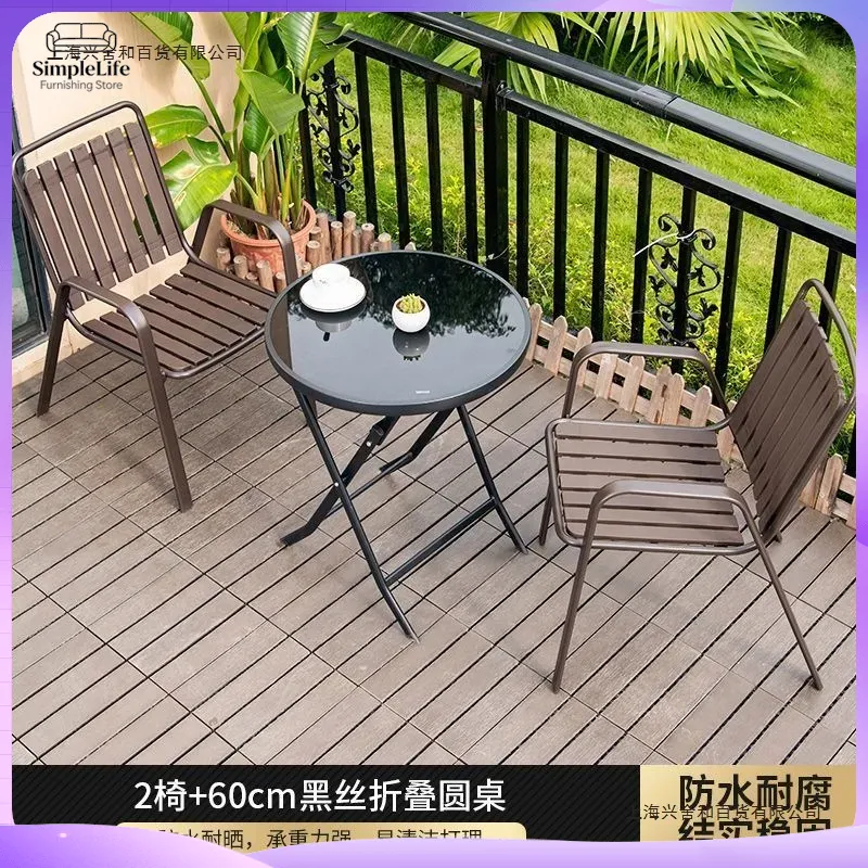 Outdoor Wooden Coffee Table fo - Coffee Tea Garden ulasan dan harga