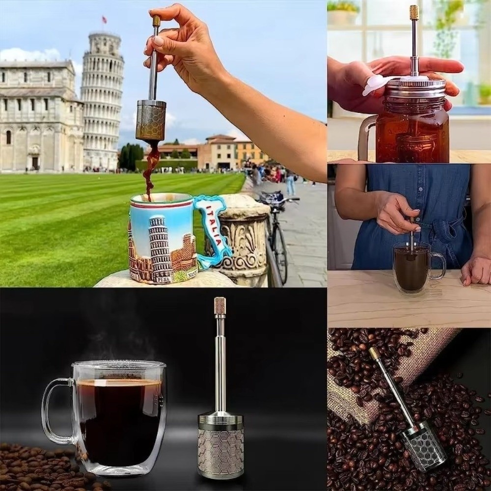 Press Tea and Coffee Infuser E - Coffee Tea Infuser ulasan dan harga
