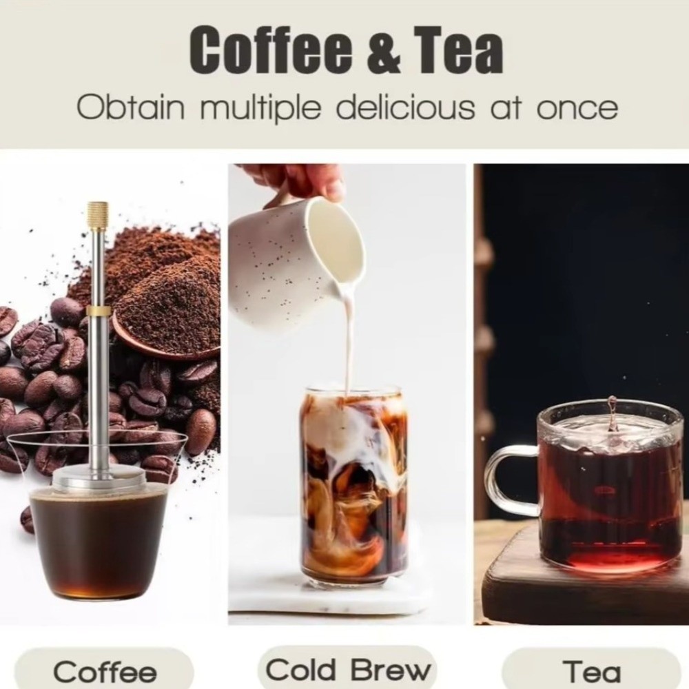 Press Tea and Coffee Infuser E - Coffee Tea Infuser ulasan dan harga
