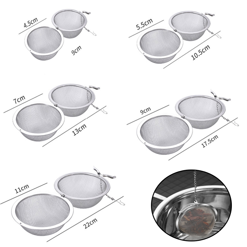 1-5pcs Tea Infuser Stainlesss  - Coffee Tea Infuser ulasan dan harga