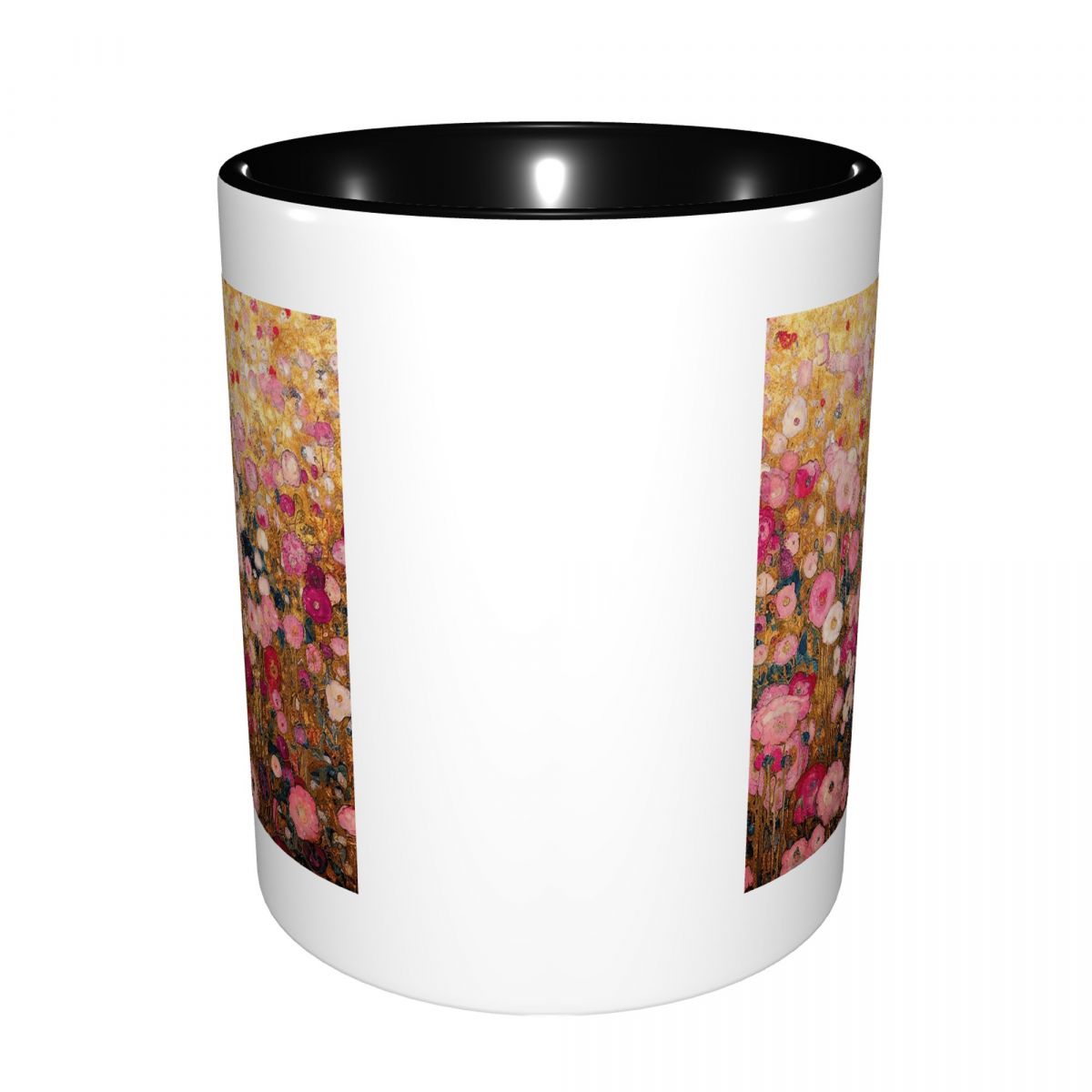 Gustav Klimt Pink Flower Garde - Coffee Tea Garden ulasan dan harga