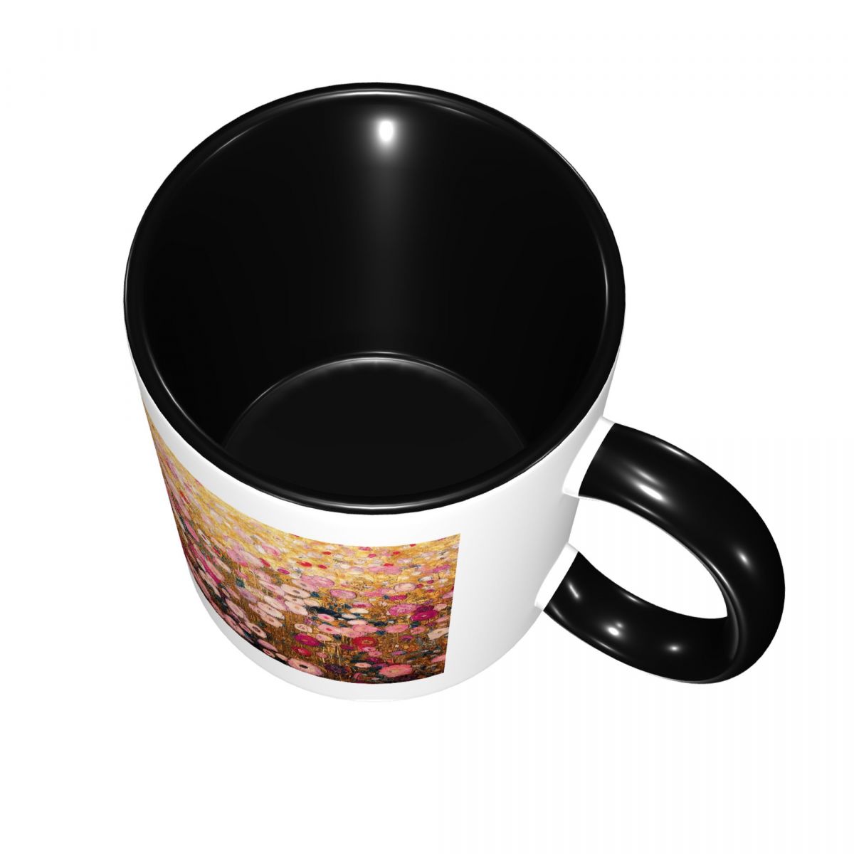 Gustav Klimt Pink Flower Garde - Coffee Tea Garden ulasan dan harga