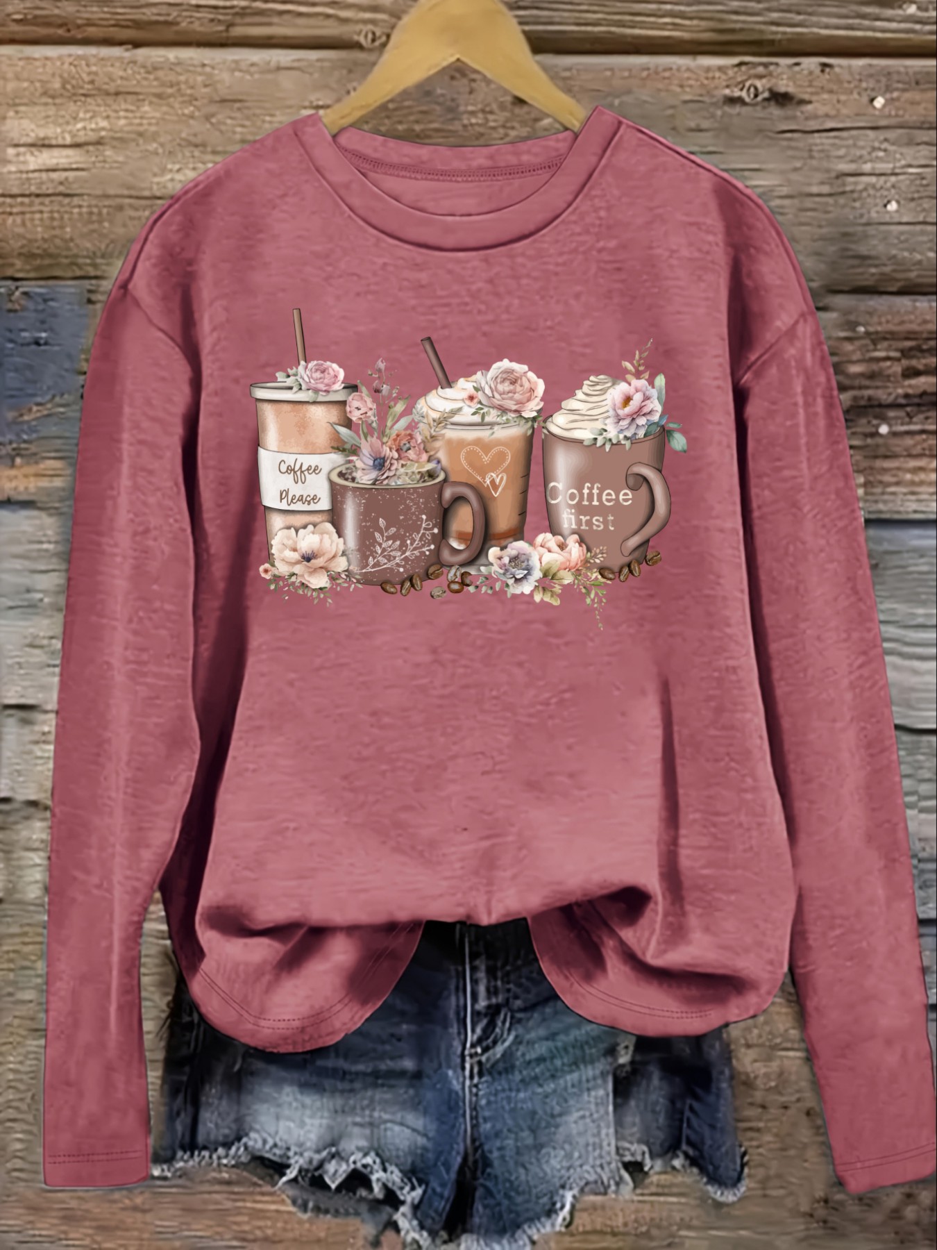 Women's Casual Long Sleeve Cre - Coffee & Tea Maker Machine ulasan dan harga