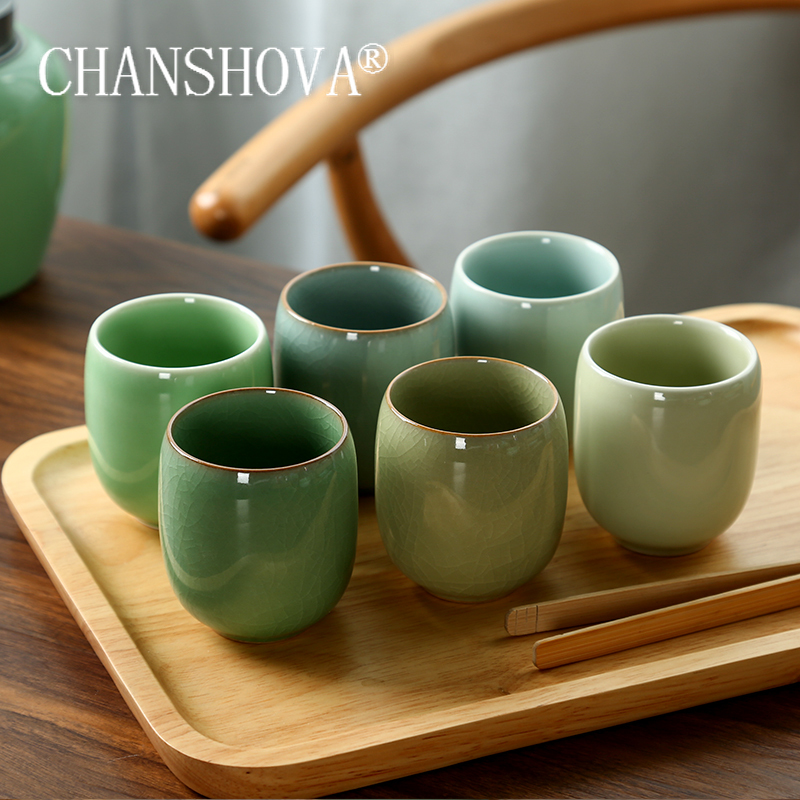 CHANSHOVA-Porcelain Tea Cup Se - Coffee Tea Mix ulasan dan harga