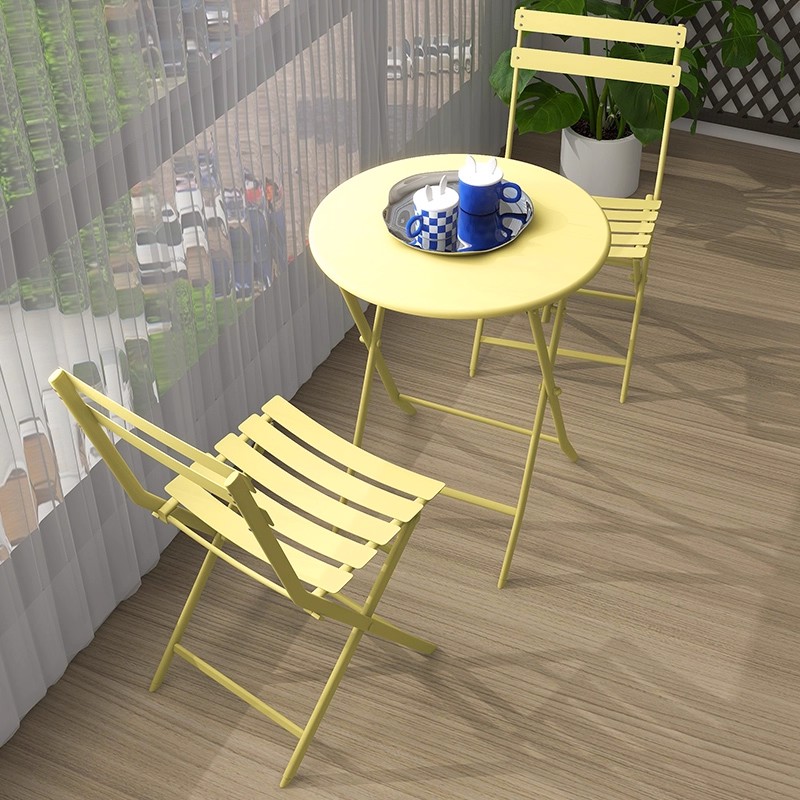 Small Folding Tea Table with C - Coffee Tea Garden ulasan dan harga
