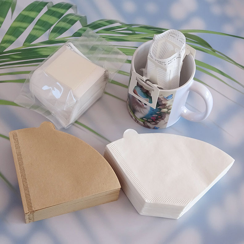 50pcs/set Log Pulp Paper Coffe - Coffee Tea Infuser ulasan dan harga