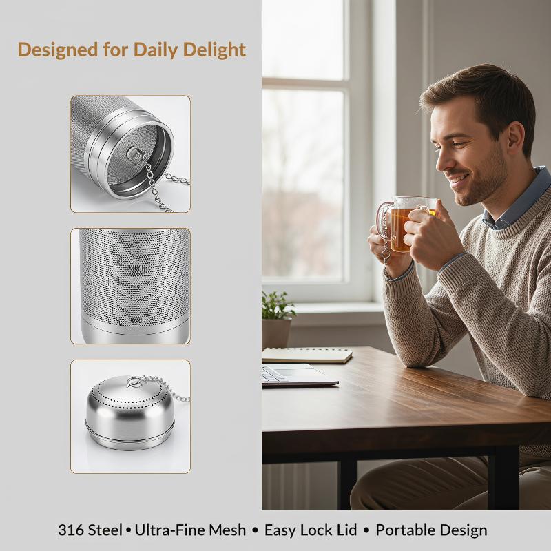 Stainless Steel Tea Infuser St - Coffee Tea Infuser ulasan dan harga