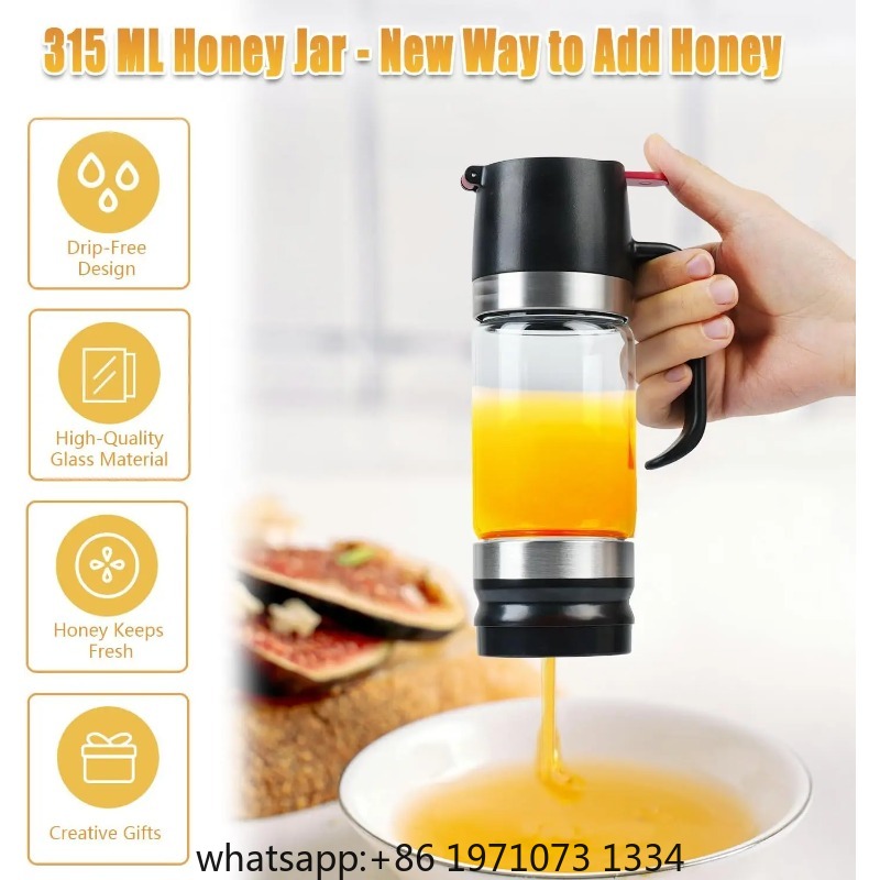 No-Drip Honey Dispenser with B - Dispenser Coffee And Tea ulasan dan harga