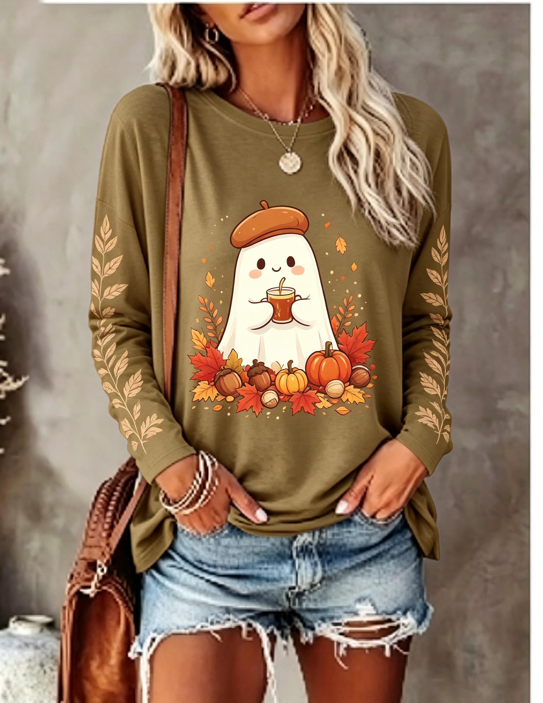 Women's Long Sleeve T-shirt Cu - Coffee & Tea Maker Machine ulasan dan harga