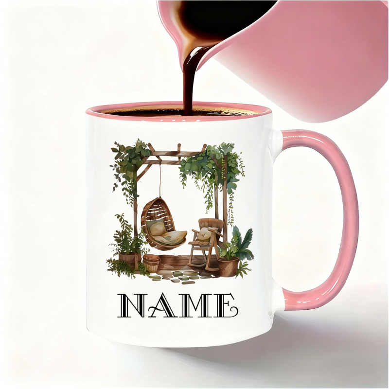 Custom Garden Patio Hanging Ch - Coffee Tea Garden ulasan dan harga