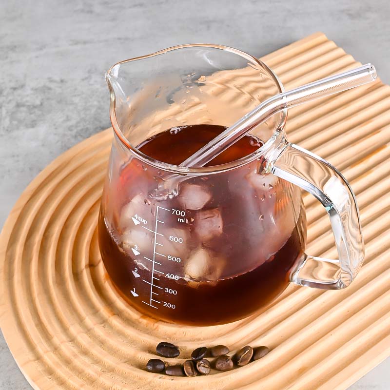 New High Borosilicate 700ml  G - Coffee Tea Mix ulasan dan harga