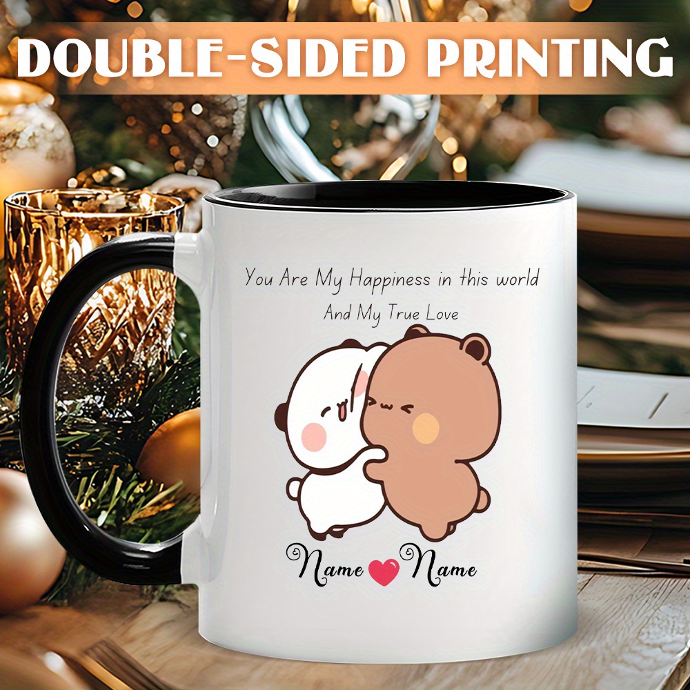 Personalized Romantic Couple M - Coffee Tea Or ulasan dan harga