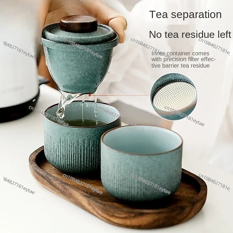 Travel Kung Fu Tea Set Outdoor - Coffee Tea Or ulasan dan harga