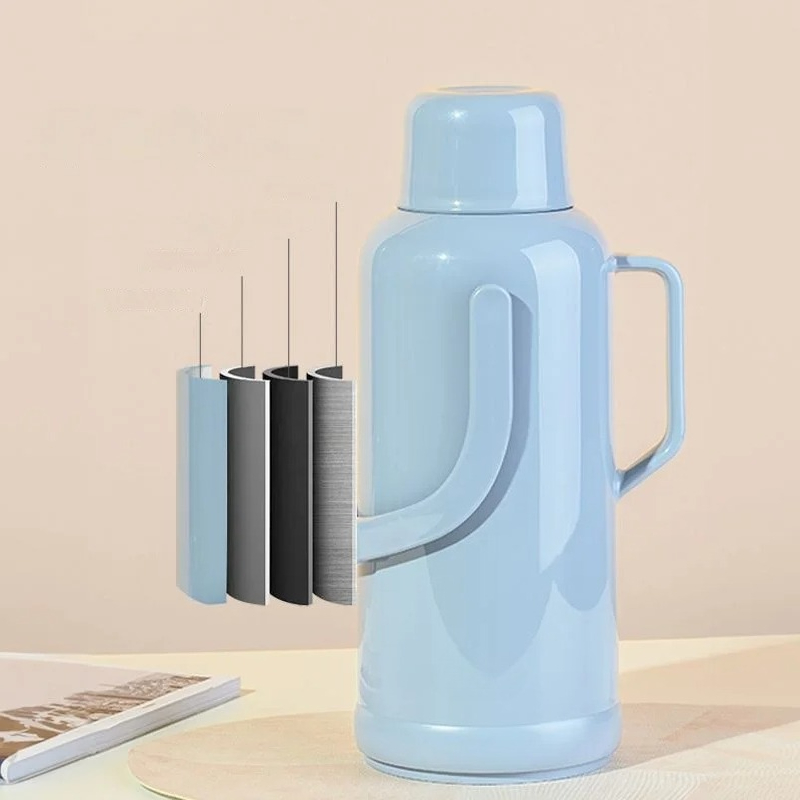 Large Capacity Vacuum Thermos  - Coffee Tea Garden ulasan dan harga
